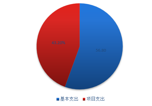 图2：基本支出和项目支出情况