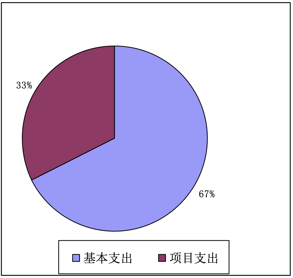 图2：基本支出和项目支出情况