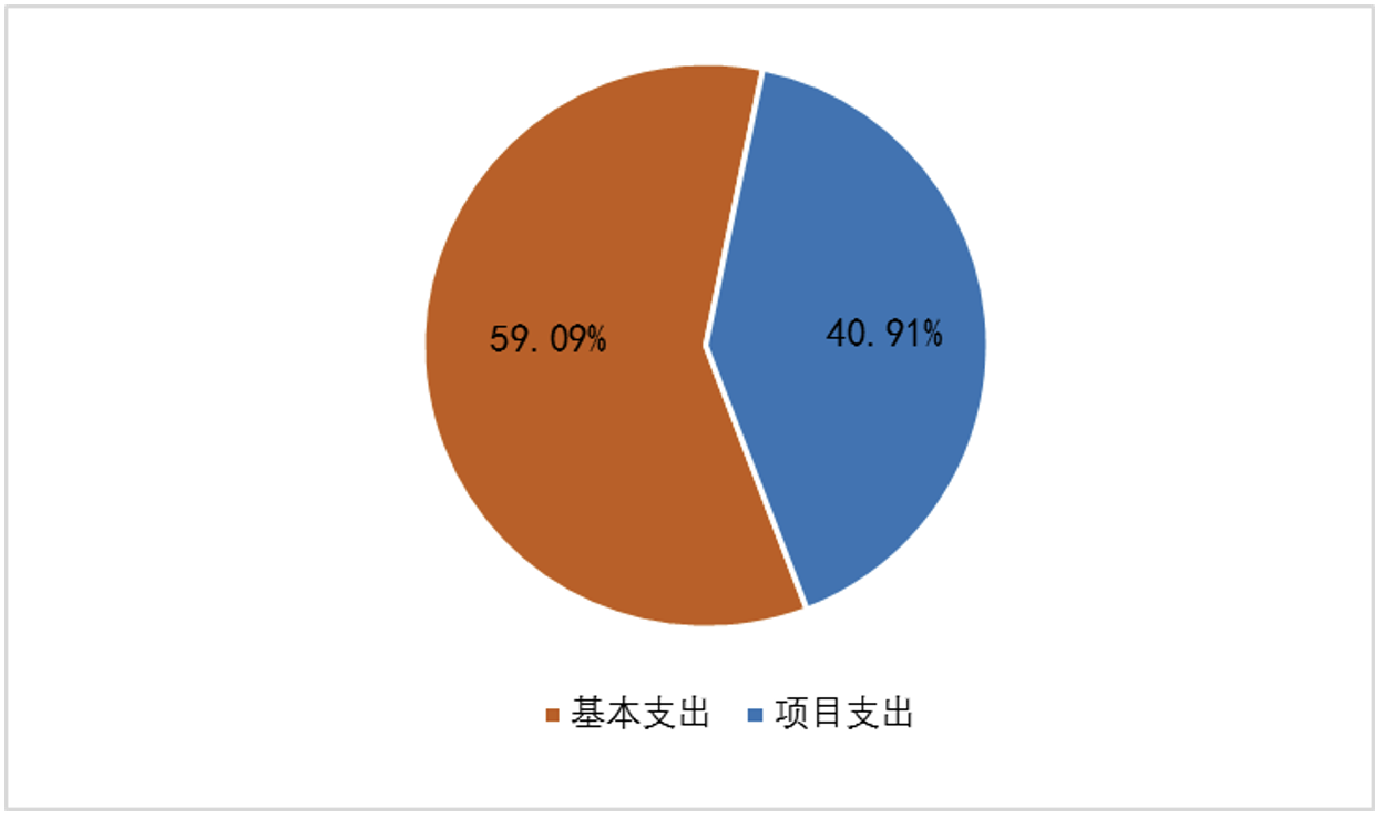 图2：基本支出和项目支出情况