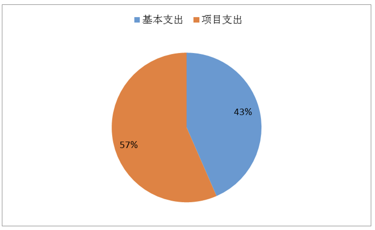 图2：基本支出和项目支出情况