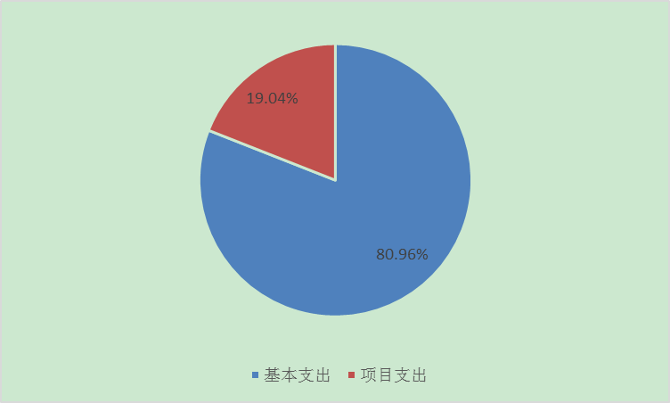 基本支出和项目支出情况