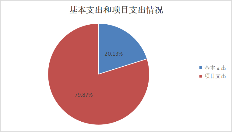 基本支出和项目支出情况