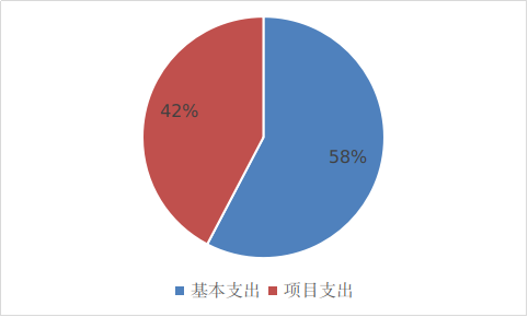 图2：基本支出和项目支出情况