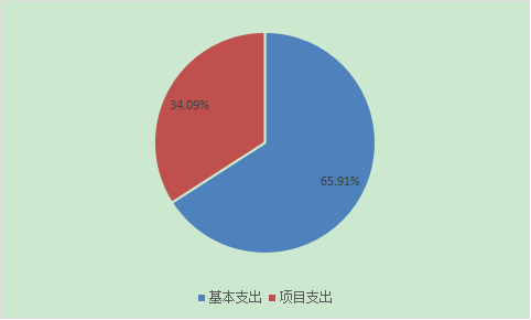 图2：基本支出和项目支出情况