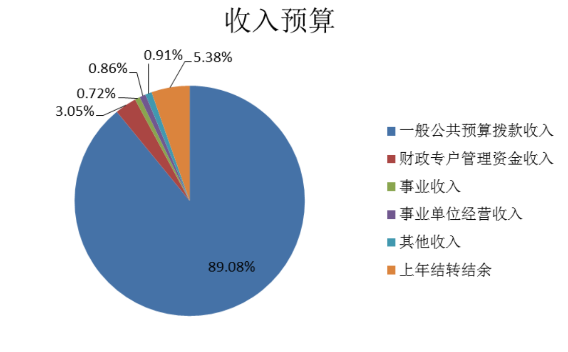 图1：收入预算