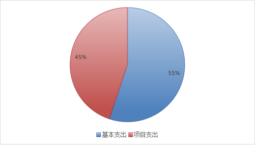 图2：基本支出和项目支出情况
