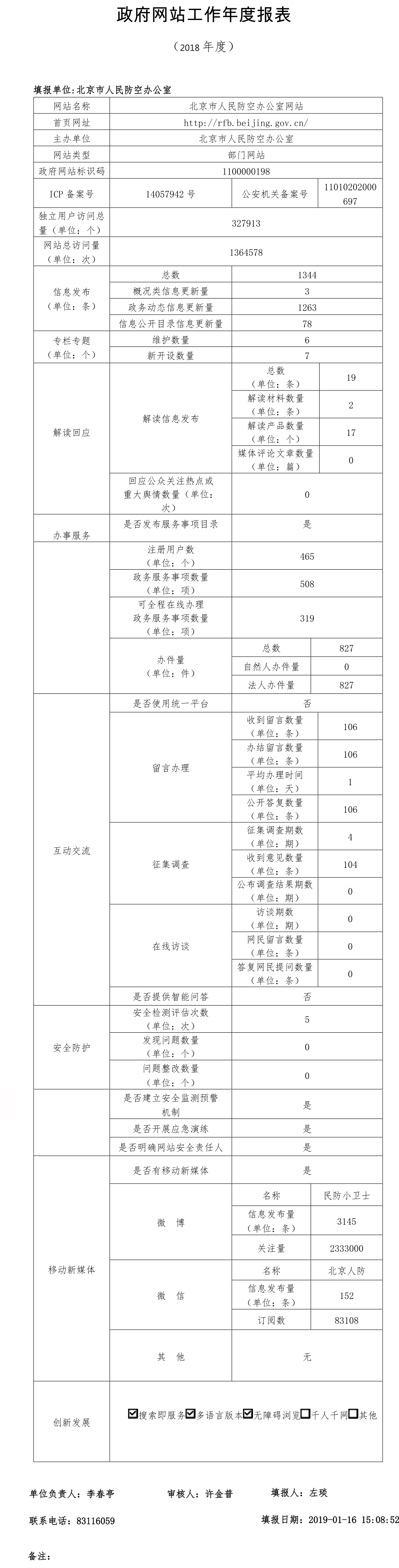 北京市人民防空办公室