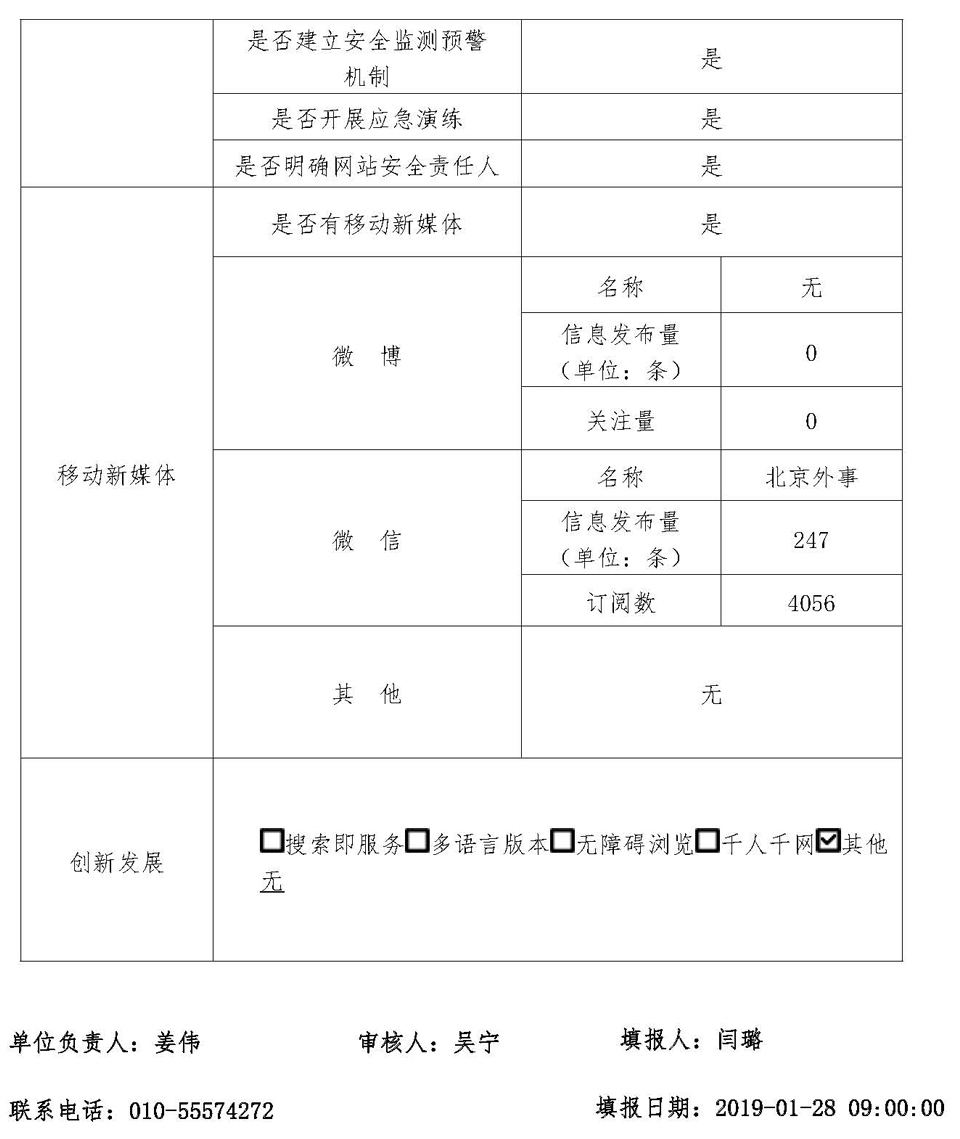 北京市人民政府外事办公室