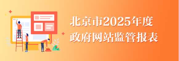 北京市2025年度政府网站监管报表