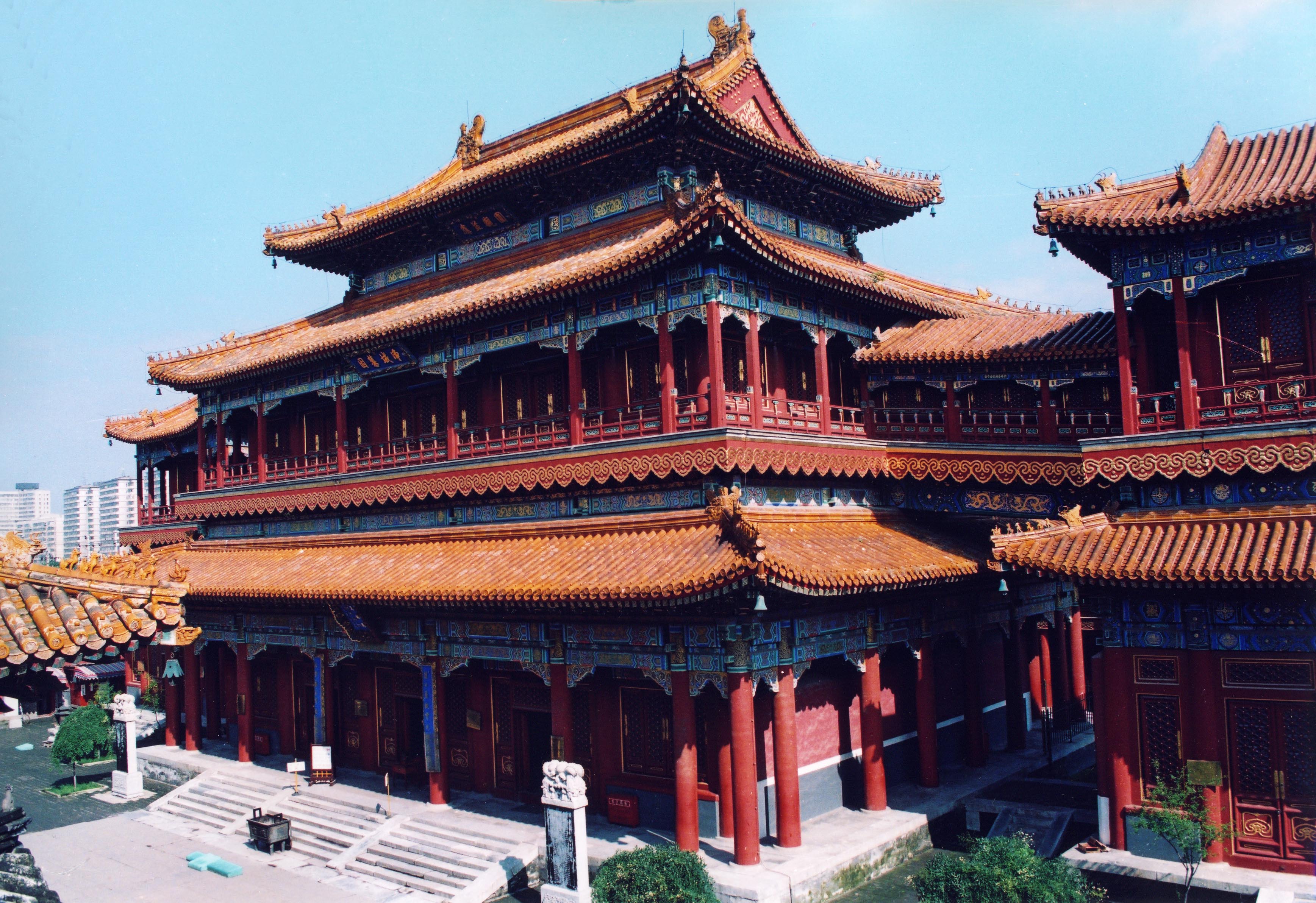 雍和宫——万福阁外景