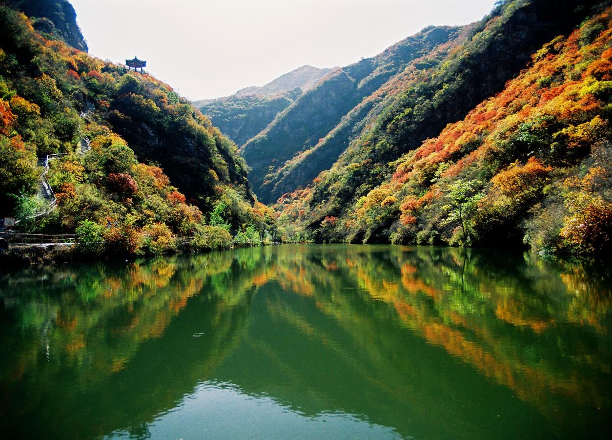 祁东双龙峡风景区图片