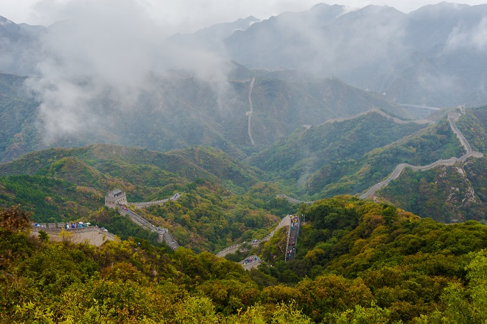八达岭长城景观