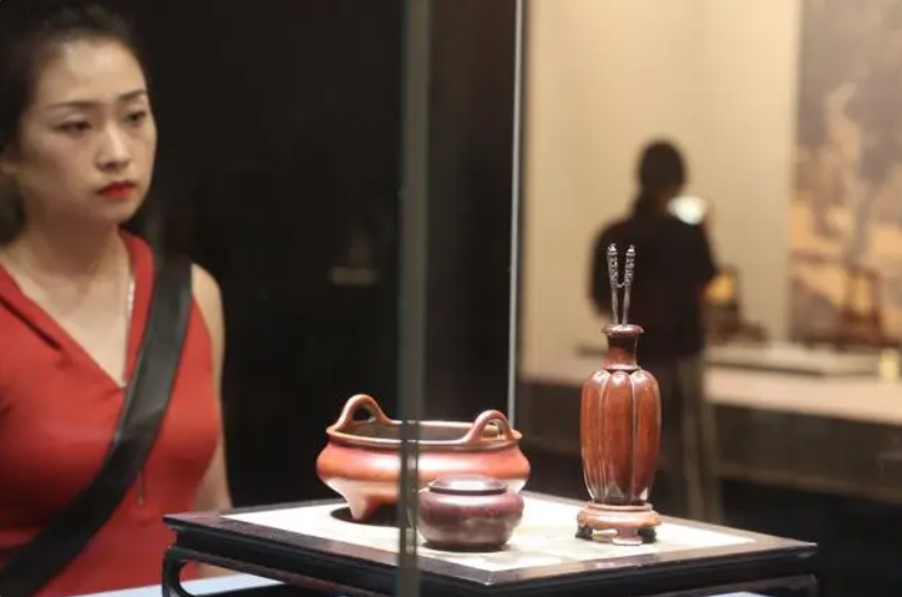 中国文房艺术展在京展出 600余件器物展现文房艺术之美