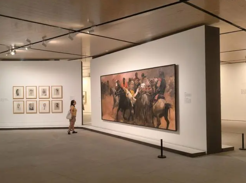 央美新展回溯名家新疆写生之路