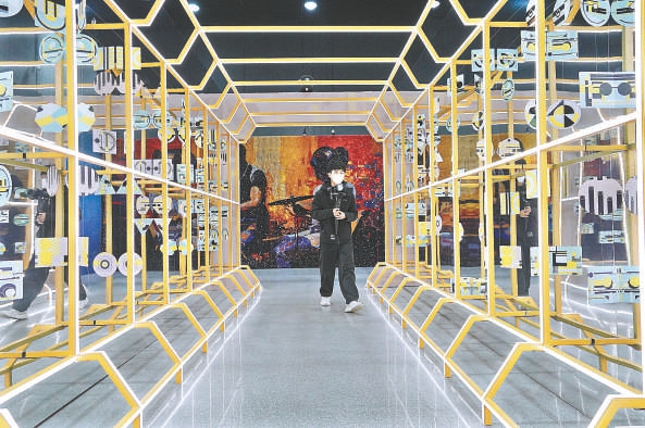 沉浸式音乐展可见可玩可触摸