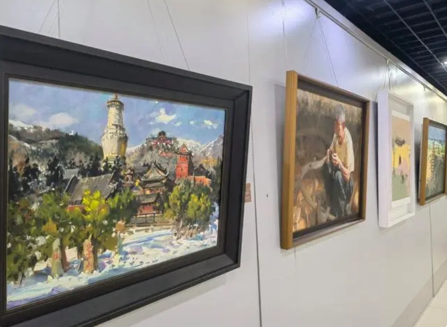“一节艺展”走进大兴 展出“小而美”的油画佳作