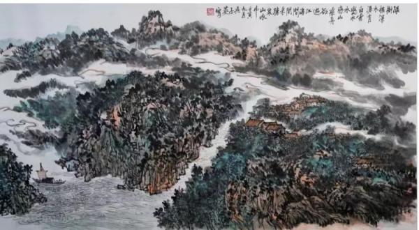 “山水为师——吴子英国画展”即将开幕