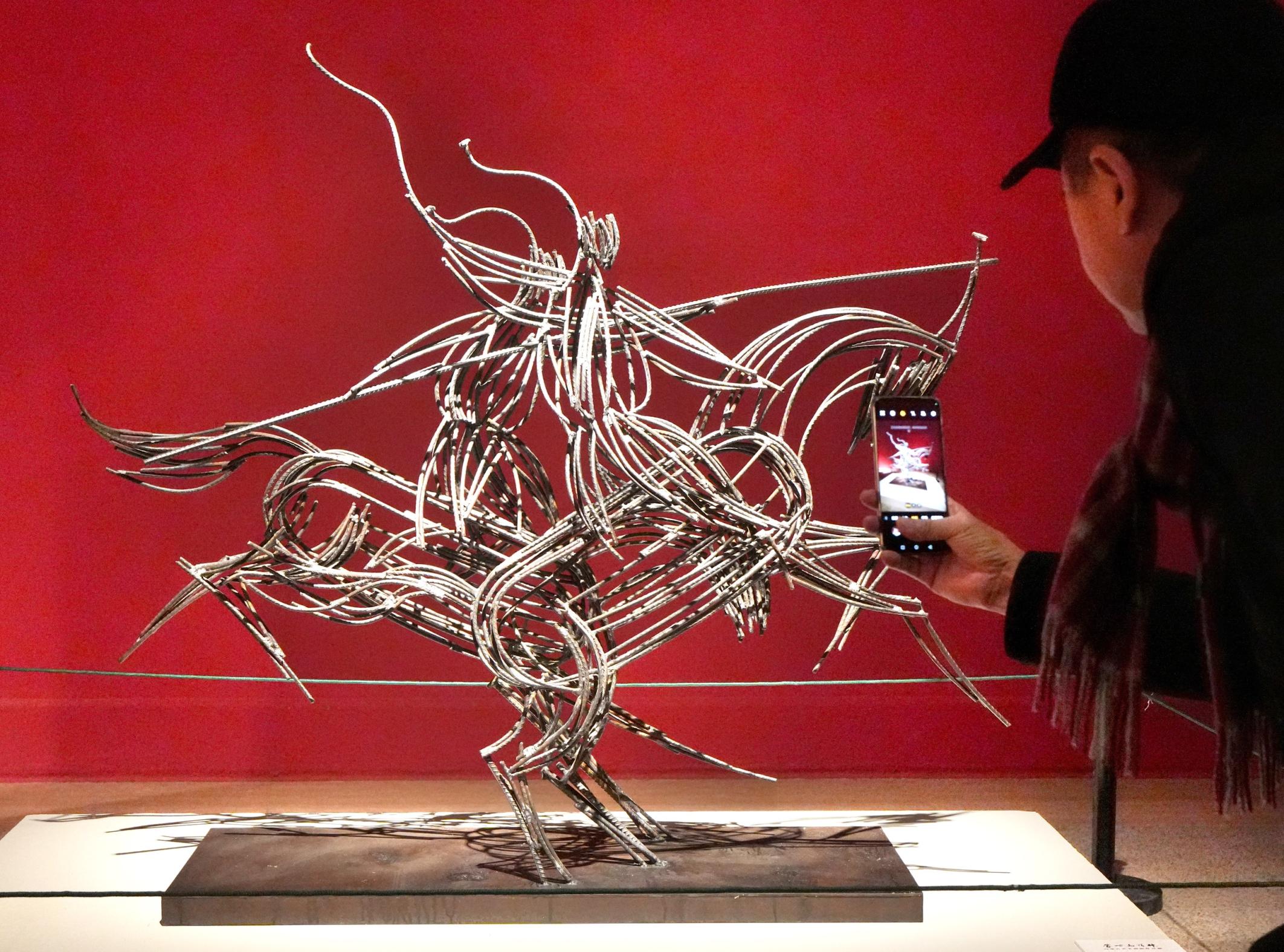 130余件作品展现“蒙古马精神”
