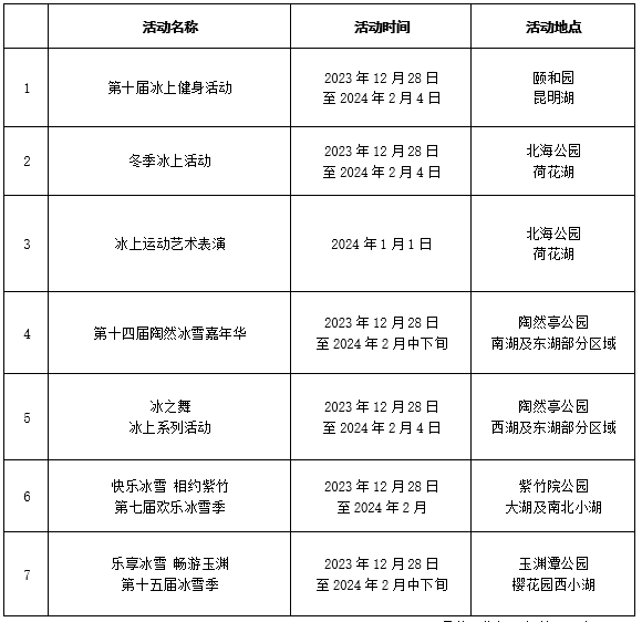 冰雪之乐