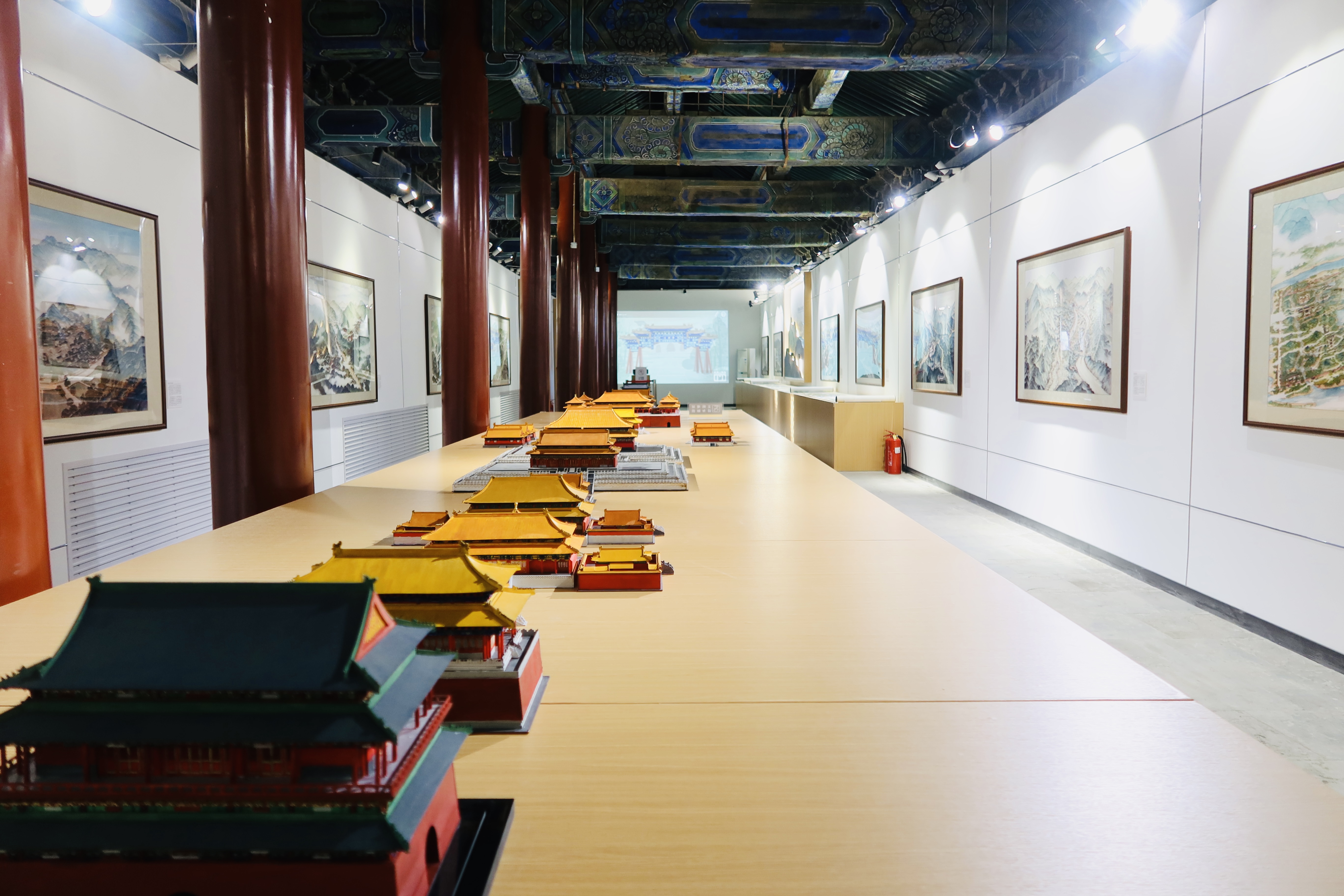 “绘往鉴今——北京周边山区历史景观文化展”在孔庙和国子监博物馆开展