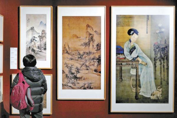 “盛世修典——中国历代绘画大系主题展”在中华世纪坛开幕