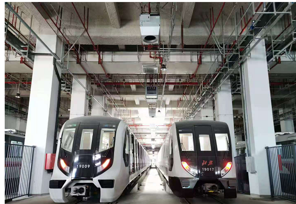呈南北走向、南起丰台新宫站的19号线一期，将于今年底正式通车 丰台区住建委供图.png
