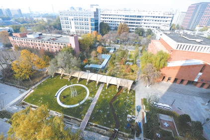 北京林业大学校园（和冠欣 摄）