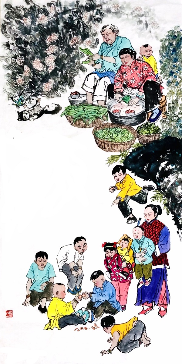 林忠业《中国传统节日》端午节.jpg