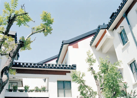 1999年，菊儿胡同新四合院住宅。