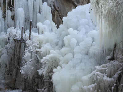 密云清凉谷冰雪世界正式迎客