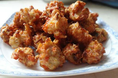 deep-fried meatballs