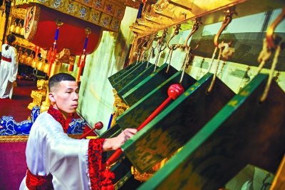 天坛首次完整恢复祭祀古乐