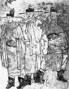 内蒙古契丹墓室壁画
