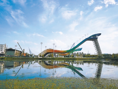 首钢园一景 摄影：吴镝