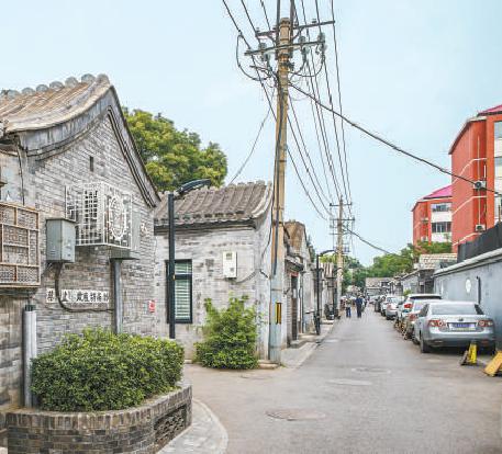 如今的中剪子巷一角。蒋晨明 摄