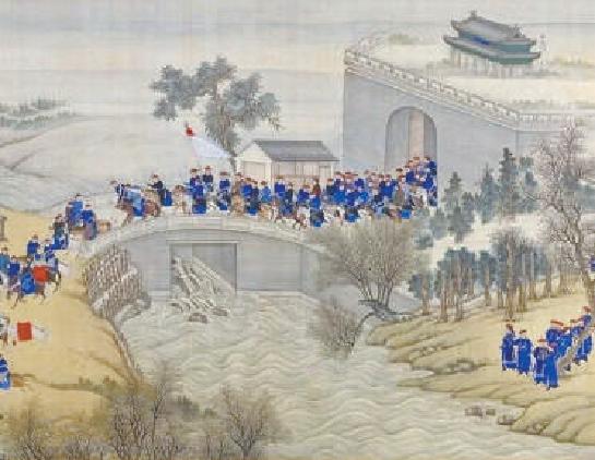 《康熙南巡图》中的永定门形象