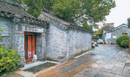 　修缮后的钱氏宗祠。（蒋晨明 摄）