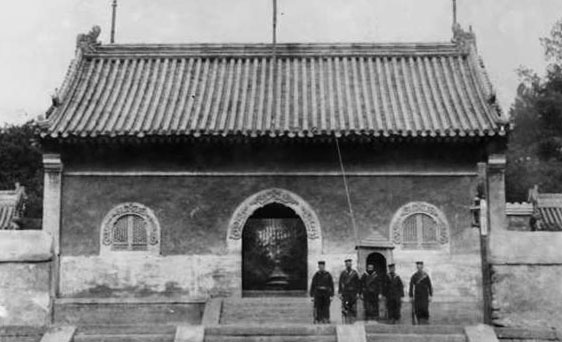 普度寺山门  1900年代摄