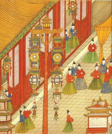 《明宪宗元宵行乐图》