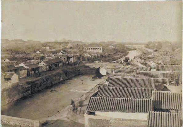 1900年之前的御河桥。