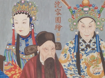 《同光十三绝》中的程长庚（中）