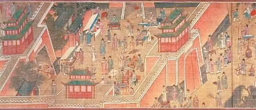《皇都积胜图》局部