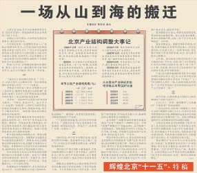2010年11月19日《北京日报》1版
