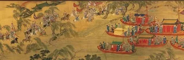 明《入跸图》功德寺及寺前平台