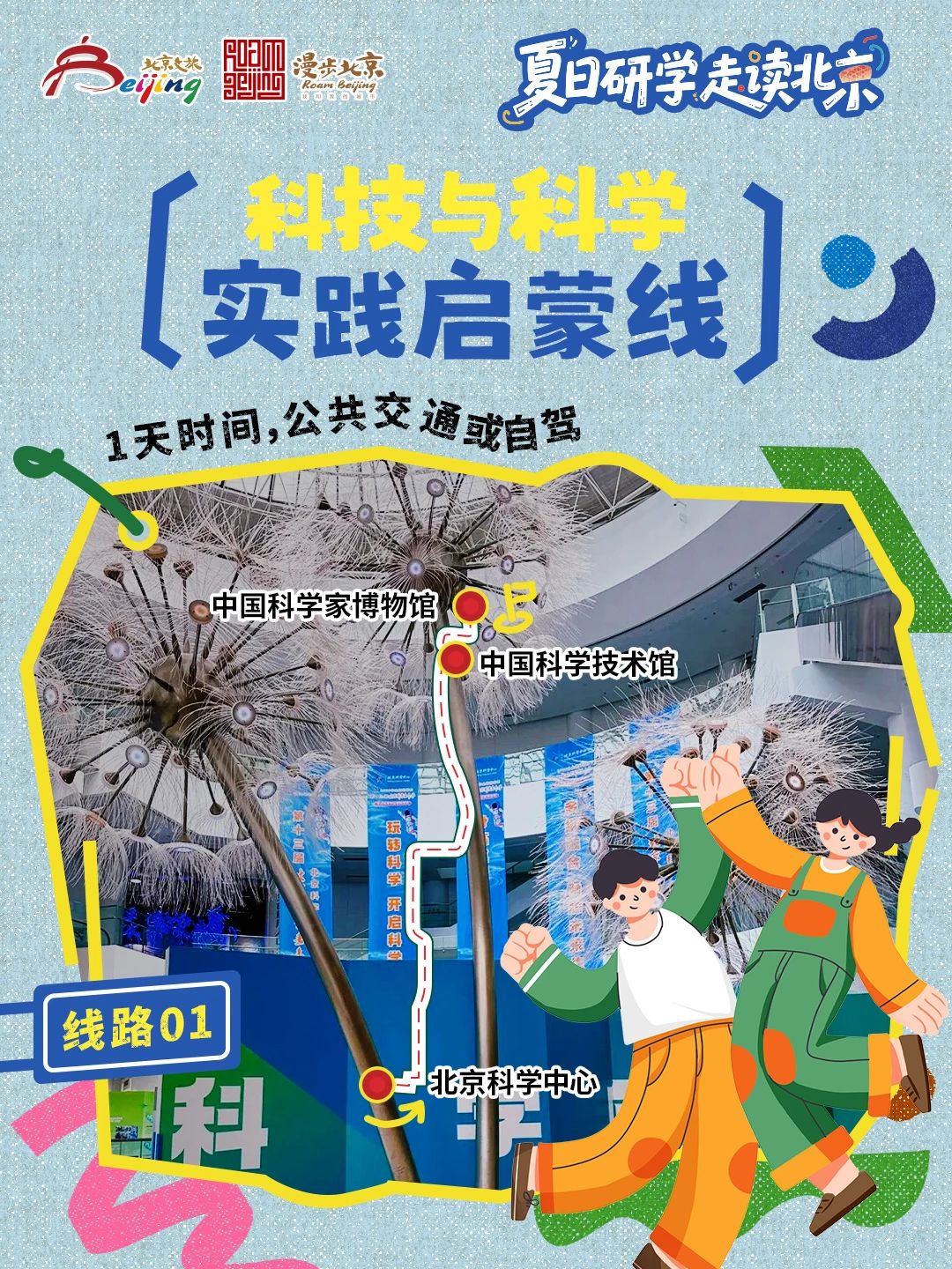 10条"夏日研学走读北京"研学游线路