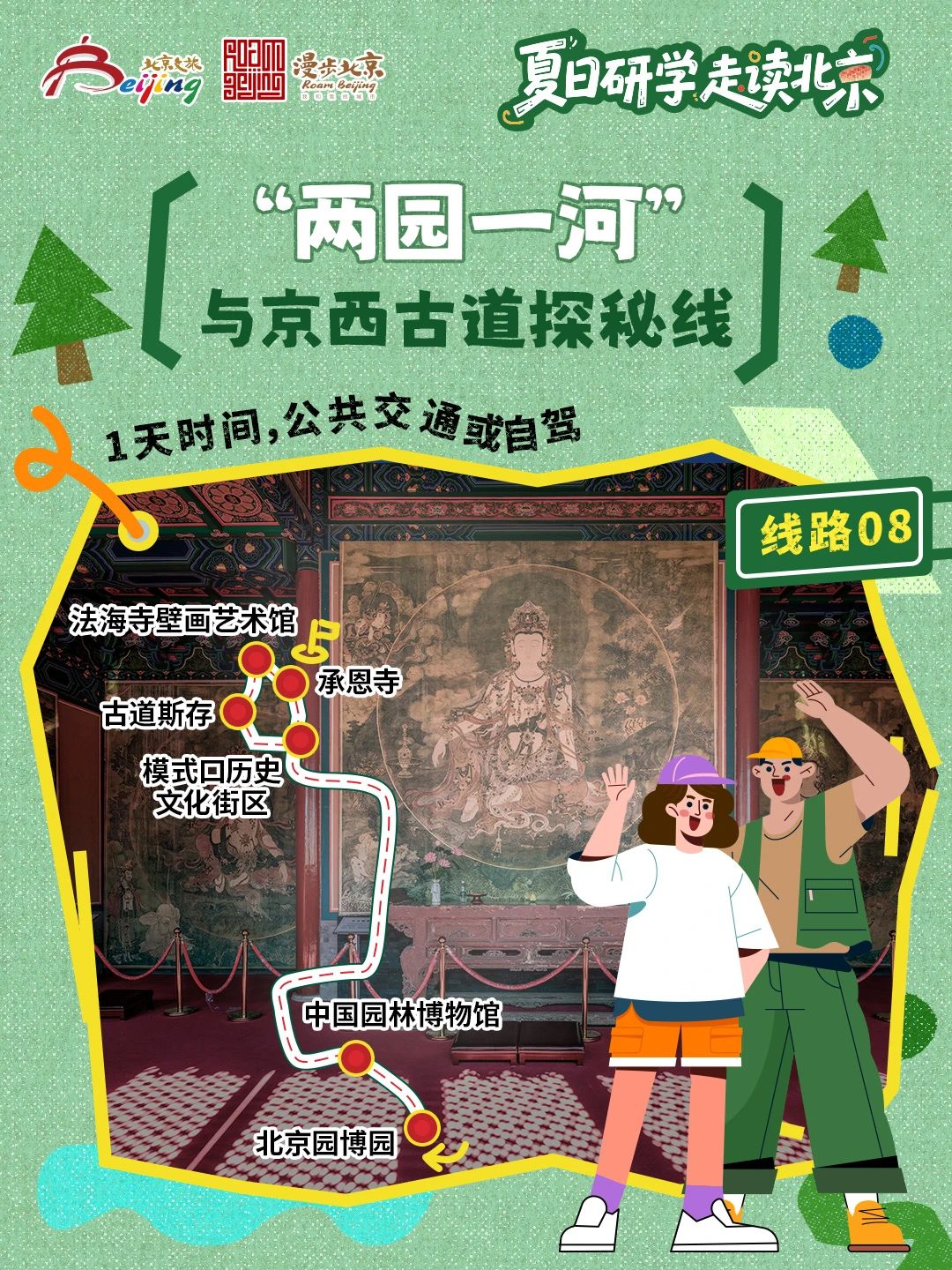 10条"夏日研学走读北京"研学游线路