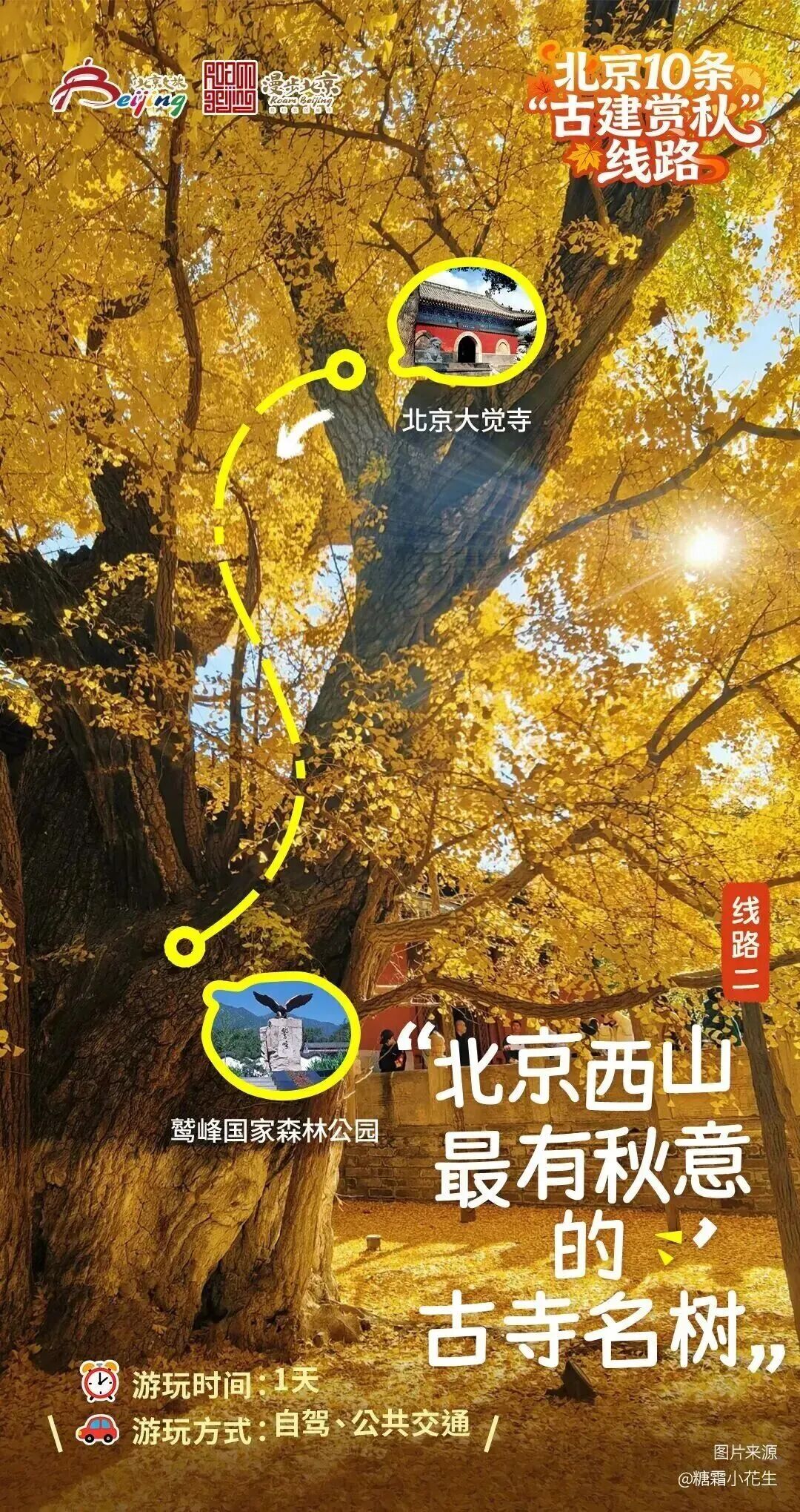北京10条“古建赏秋”线路 北京10条“古建赏秋”线路