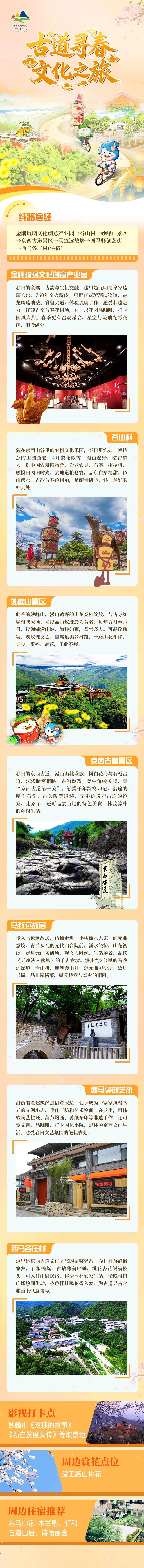 跟着三条门头沟春日赏花线路 打卡限定春日浪漫