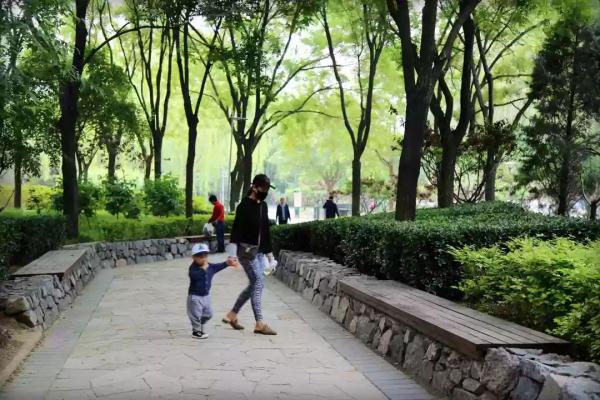 这个绿柳成荫、凉爽宜人的免费公园美得很特别~！