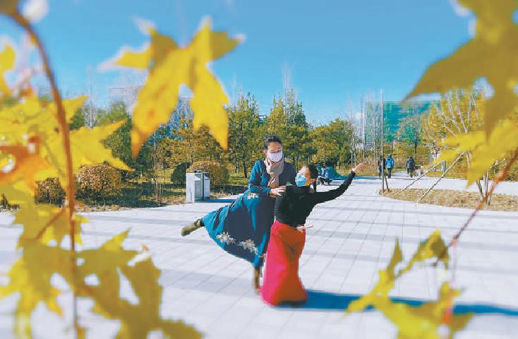 阜石路景观廊道永定路段亮相